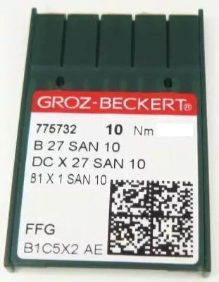 Игла GROZ-BECKERT DCx27(SES) SAN10 FFG №110/18