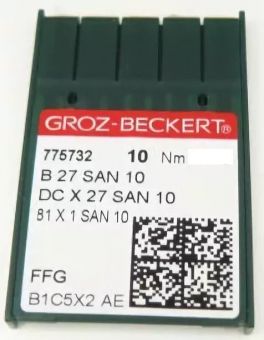 Игла GROZ-BECKERT DCx27(SES) SAN10 FFG №110/18